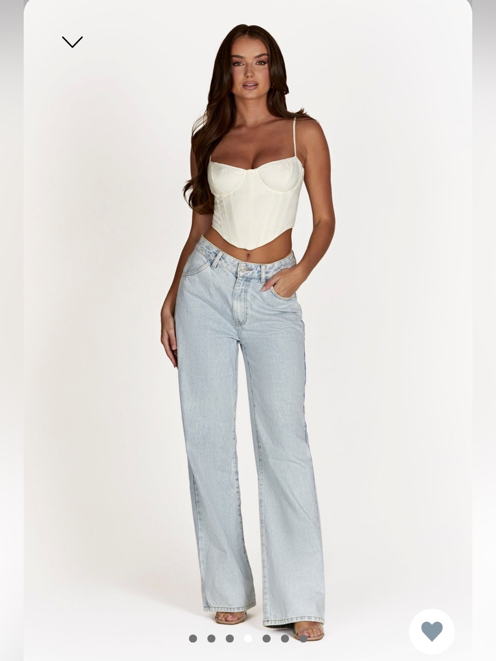 Meshki corset top